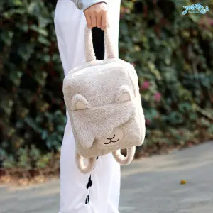 Alpaca Backpack Travel Blanket
