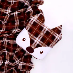 Big Scott Fox Cushion Blanket