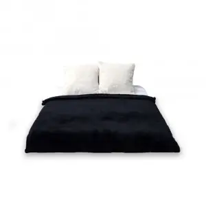 Black Cat Cushion Blanket