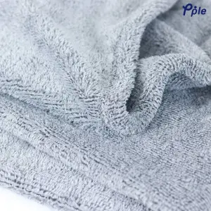 Black Frosted Plush Blanket