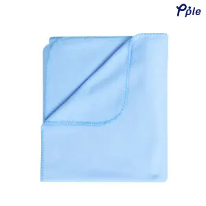 Blue 2F Multicolor Polar Fleece Throw