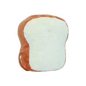Bread-shape Recycled Cushion Blanket, Heart