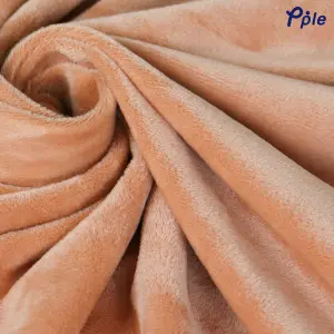 Brown Luxury Velvet Sharpa Throw