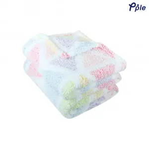 Candy Cloud Printed Soft Sherpa Throw