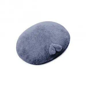Circular Cutie Blue Seal Cushion Blanket