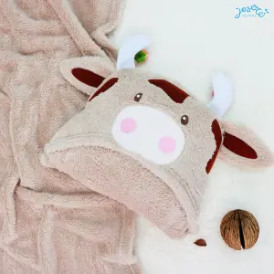 Cow Hooded Blanket