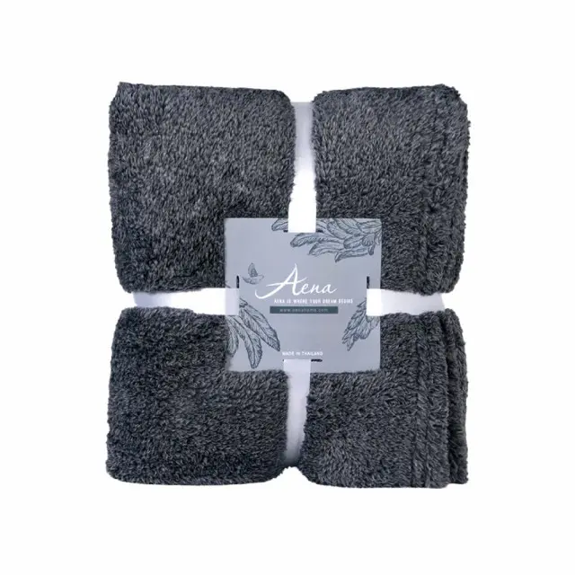 Dark Grey Ultra Soft Blanket