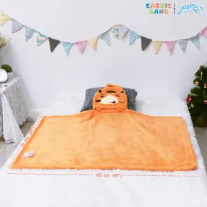 Eazzie gang Terry portable cushion blanket