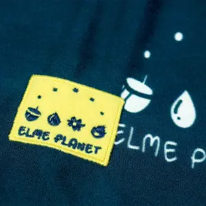 EPICO's Elme Planet Polyester Drawstring Bag, Elme and Ladders Pattern