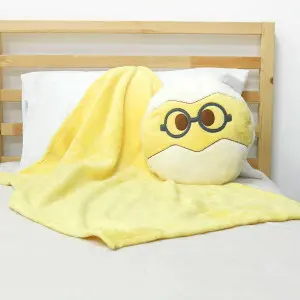 EPICO's Error Chick Pillow Blanket with Hand Warmer, Chuchu the Egg