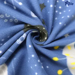 Fun Space Printed Fleece Baby Blanket