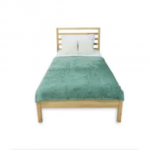 Green Shiba Inu 2-in-1 Cushion &amp; Bag Blanket