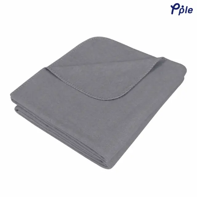 Grey 1D Multicolor Polar Fleece Blanket