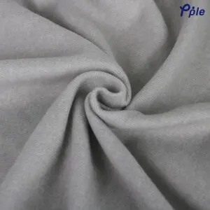 Grey Solid Fleece Blanket