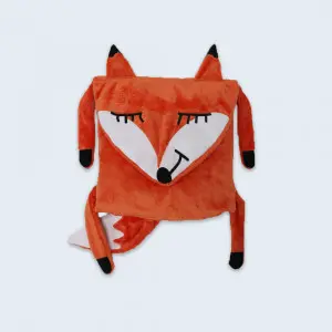 Jumbo Fox Cushion Blanket