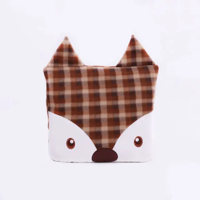 Little Scott Fox Cushion Blanket