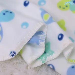 Little squid printed baby blanket
