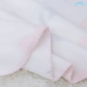 Mini heart printed baby blanket