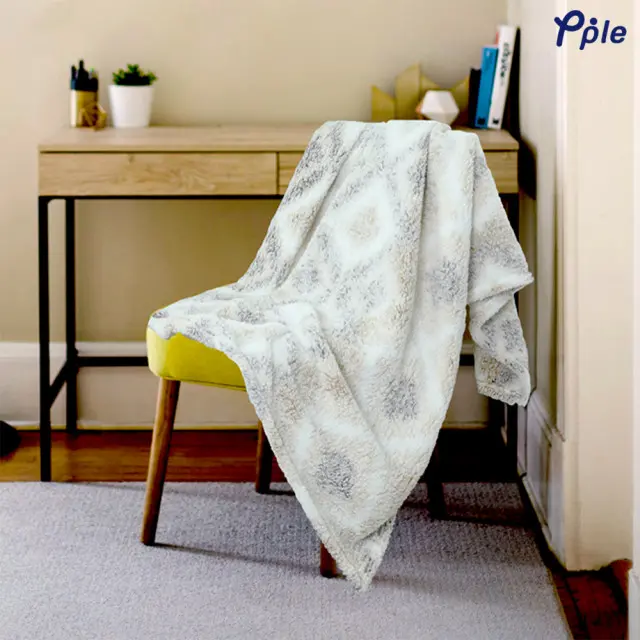 Mystry Native Printed Soft Sherpa Throw