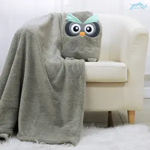 Owl Cushion Blanket