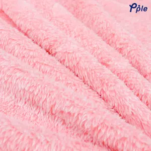 Peach Frosted Plush Blanket