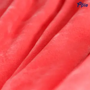 Peach Luxury Velvet Sharpa Blanket