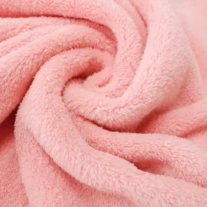 Pink Coral Fleece Recycled Blanket