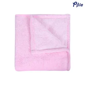 Pink Frosted Plush Blanket