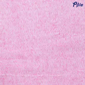 Pink Frosted Plush Blanket