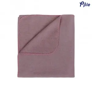 Plum 1F Multicolor Polar Fleece Throw