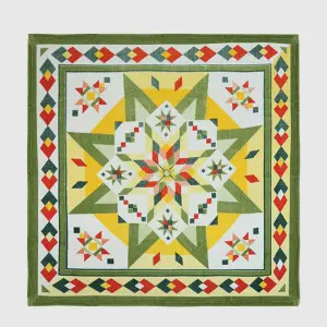 Poinsettia Christmas Blanket (Red-green)