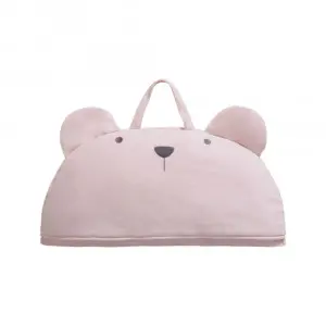 Teddy Bear Nap Mat - Pink