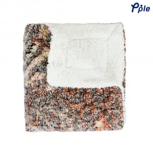 Tiger Snowfall Fluffy Sherpa Blanket